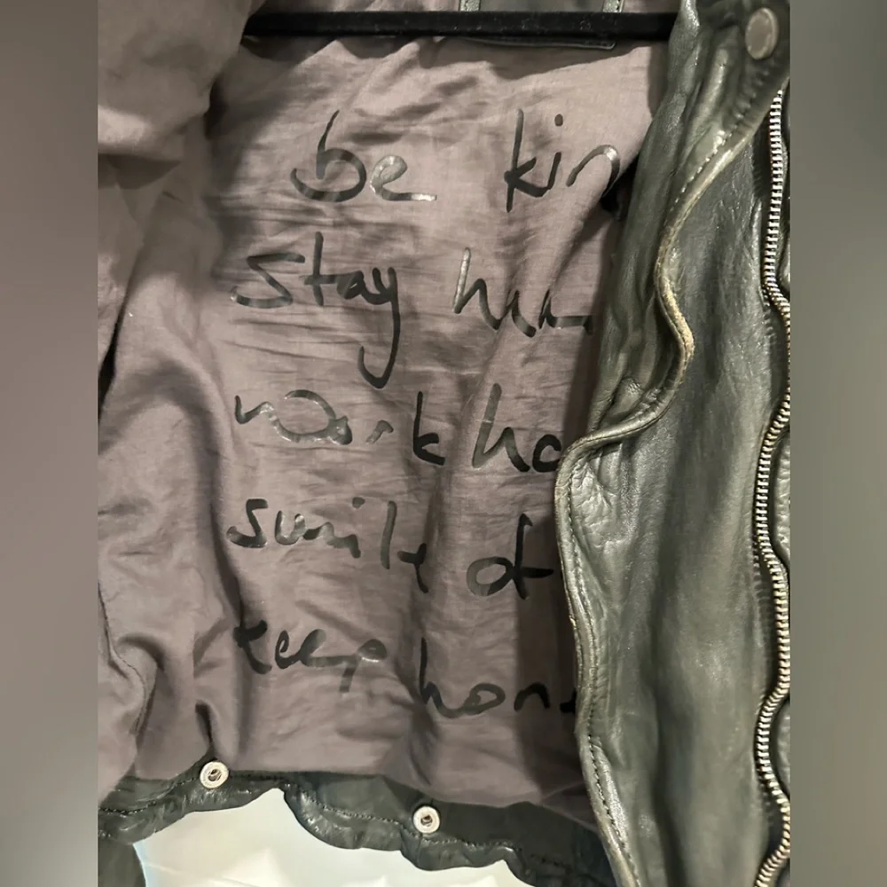 Moto Jacket- Lamb Skin Leather - Picture 7 of 16